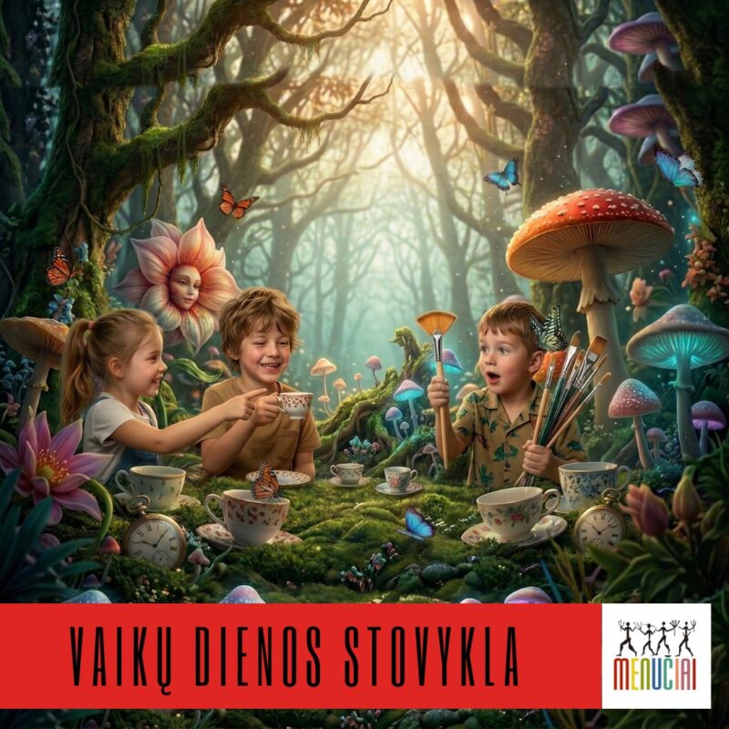 Vaikų vasaros dienos stovyklos programa 2026