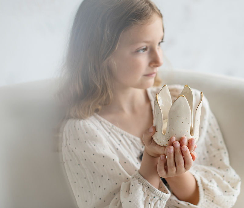 Žvakidė/šeimos židinys - Karūna